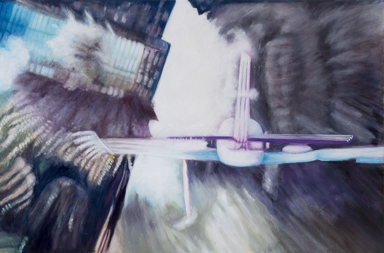2012 – 6 – 2015, 2015, Acryl auf Leinwand, 71 × 105 cm