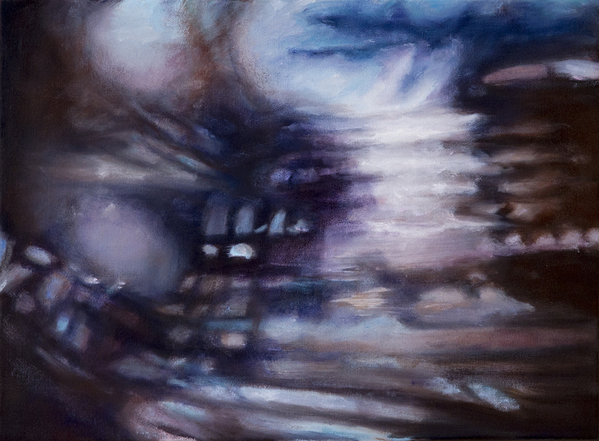 2012 – 8 – 2016, 2016, Öl auf Leinwand, 30 × 40 cm